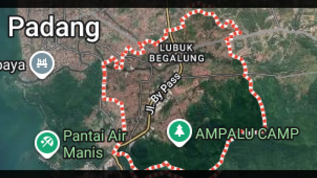 Rumah subsidi di kawasan Lubuk Begalung